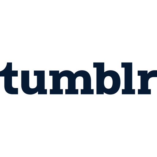 Tumblr, tumblr logo icon